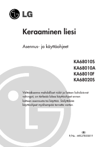 Käyttöohje LG KA68010F Keittotaso