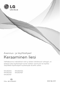 Käyttöohje LG KA68040F Keittotaso