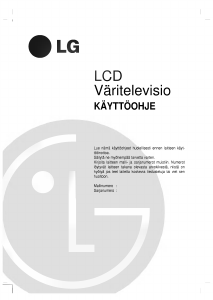 Käyttöohje LG RZ-17LZ20 Nestekidetelevisio