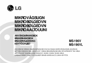 Käyttöohje LG MS-196VUT Mikroaaltouuni