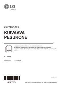 Käyttöohje LG P4AQVH1W Kuivaava pesukone