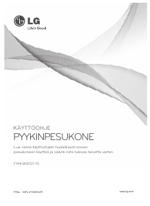 Käyttöohje LG F1443KDS Pesukone