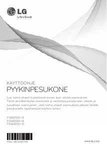 Käyttöohje LG F1480FD Pesukone