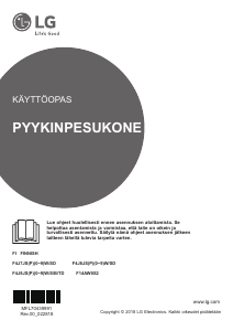Käyttöohje LG F14AW0S2 Pesukone