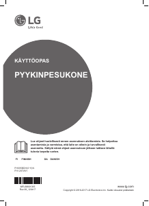 Käyttöohje LG FH695BDH2N Pesukone