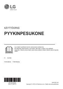 Käyttöohje LG FV90VNS2Q Pesukone
