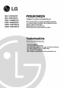 Käyttöohje LG FWD-12400TD Pesukone