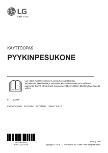 Käyttöohje LG S4WV710S1W Pesukone