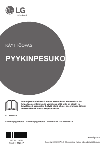Käyttöohje LG W3J7HM2W Pesukone