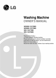 Handleiding LG WD-12270BD Wasmachine