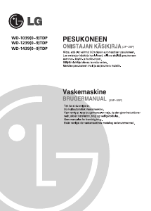 Käyttöohje LG WD-12390TDP Pesukone