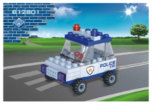 Instrukcja BanBao set 8128 Police Zestaw podstawowy policja