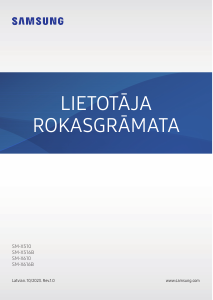 Rokasgrāmata Samsung SM-X510 Galaxy Tab S9 Planšetdators