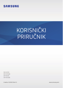 Priručnik Samsung SM-X516B Galaxy Tab S9 Tablet