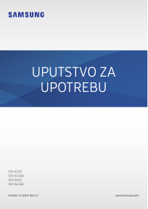 Priručnik Samsung SM-X616B Galaxy Tab S9 Tablet