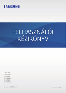 Használati útmutató Samsung SM-X816B Galaxy Tab S Táblagép