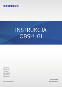 Instrukcja Samsung SM-X910 Galaxy Tab S Tablet