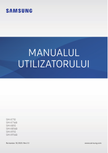 Manual Samsung SM-X910 Galaxy Tab S Tabletă