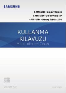 Kullanım kılavuzu Samsung SM-X910 Galaxy Tab S Tablet