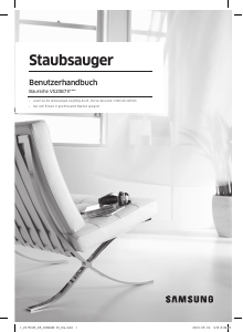 Bedienungsanleitung Samsung VS20B75BGR1 Staubsauger
