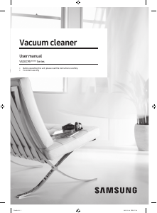 Manual Samsung VS20C9547TB Vacuum Cleaner