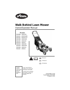 Manual Ariens LM21SC Lawn Mower