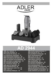 Handleiding Adler AD 2944 Tondeuse