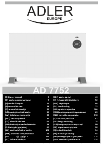 Handleiding Adler AD 7752 Kachel