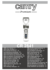 Bedienungsanleitung Camry CR 2841 Haarschneider