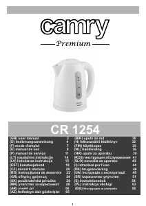 Handleiding Camry CR 1254 Waterkoker