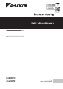 Bruksanvisning Daikin FTXTP35N5V1B Luftkonditionering
