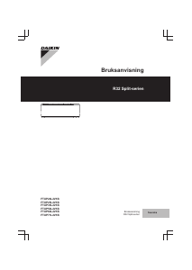 Bruksanvisning Daikin FTXP20L5V1B Luftkonditionering