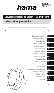 Handleiding Hama 00201517 Magnet Telefoonhouder