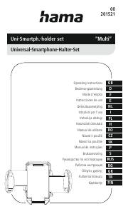Instrukcja Hama 00201521 Multi Uchwyt telefonu