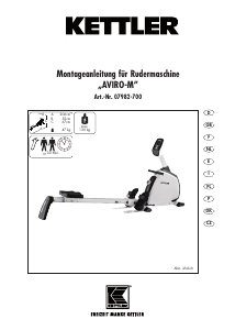 Brugsanvisning Kettler Aviro M Romaskine