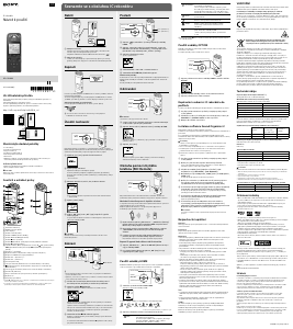 Manuál Sony ICD-SX2000 Audiozáznamník