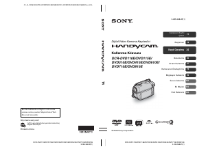Kullanım kılavuzu Sony DCR-DVD110E Kaydedici kamera