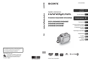 Használati útmutató Sony DCR-DVD508E Videokamera