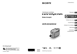 Mode d’emploi Sony DCR-HC32E Caméscope