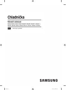 Návod Samsung RS68CG885DS9EF Chladnička s mrazničkou