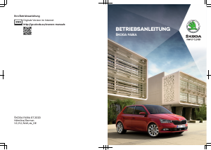 Bedienungsanleitung Škoda Fabia (2020)