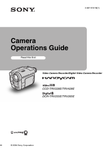 Handleiding Sony DCR-TRV265E Camcorder