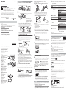 Használati útmutató Sony HDR-AZ1 Videokamera