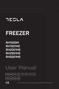 Handleiding Tesla RH2001ME Vriezer