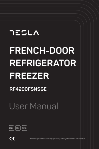 Handleiding Tesla RF4200FSNSGE Koel-vries combinatie