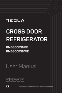 Handleiding Tesla RM5600FSNBE Koel-vries combinatie