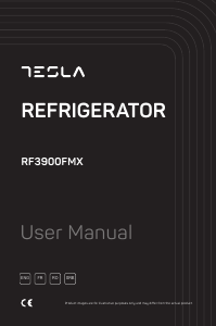 Handleiding Tesla RF3900FMX Koel-vries combinatie