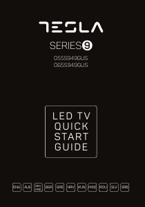 Handleiding Tesla O65S949GUS LED televisie