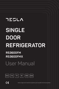 Handleiding Tesla RS3600FMX Koelkast