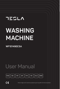 Прирачник Tesla WF101490CSA Машина за перење алишта